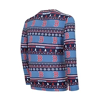 Concepts Sport pour hommes - Ensemble haut et pantalon en tricot bleu marine Boston Red Sox