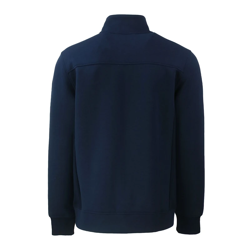 Men's Cutter & Buck Navy Boston Red Sox Stars Stripes Roam Eco Recycled Full-Zip Jacket