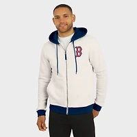 Men's Darius Rucker Collection by Fanatics  Cream Boston Red Sox Polar Fleece Full-Zip Hoodie