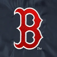 Men's Dunbrooke  Navy Boston Red Sox Coach's Raglan Full-Snap Windbreaker Jacket