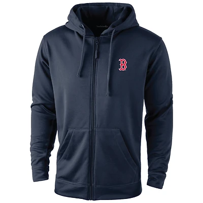 Sweat à capuche Dunbrooke bleu marine Boston Red Sox Trophy pour homme avec fermeture éclair intégrale