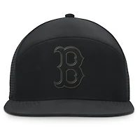 Casquette snapback Boston Red Sox Horizon Fanatics noire pour homme