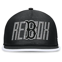 Casquette snapback noire Boston Red Sox Let's Glow Line Drive Fanatics pour homme