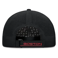 Casquette ajustable noire Boston Red Sox Level Up Driver Fanatics pour homme