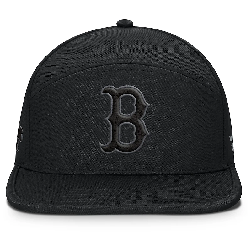 Casquette ajustable Fanatics noire des Red Sox de Boston pour homme