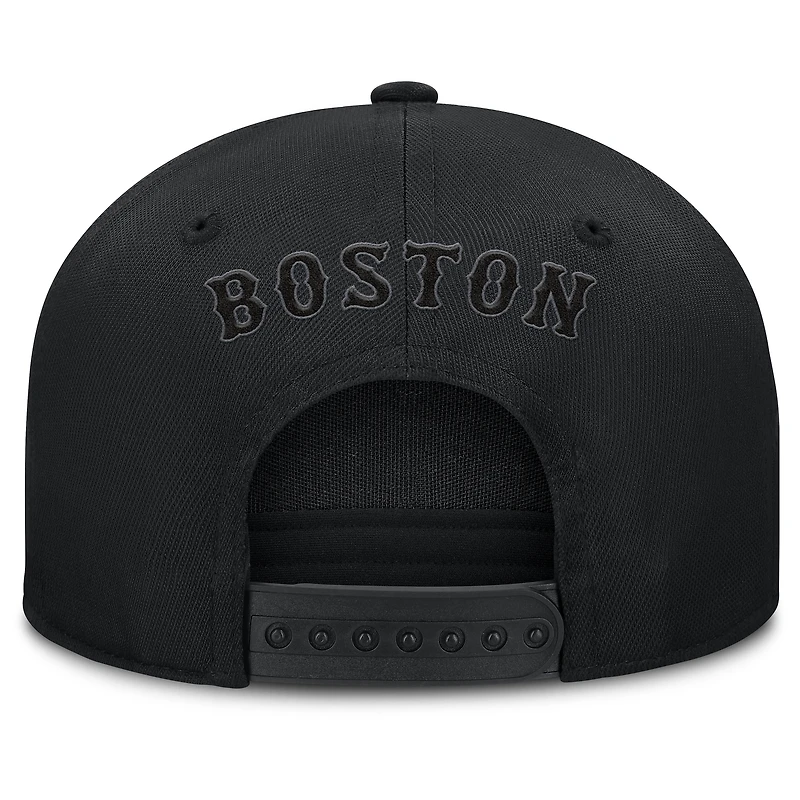 Casquette ajustable Fanatics noire des Red Sox de Boston pour homme