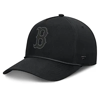 Casquette ajustable Fanatics Black Boston Red Sox Undertone A-Frame pour homme