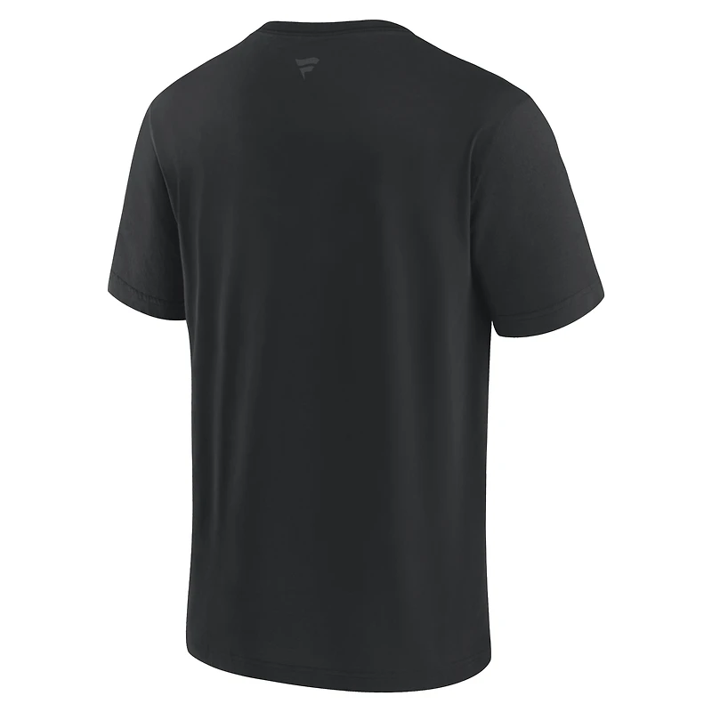 T-shirt épais Fanatics Boston Red Sox Black Out pour homme