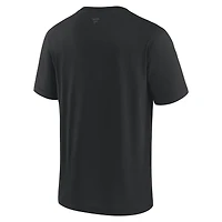 T-shirt épais Fanatics Boston Red Sox Black Out pour homme