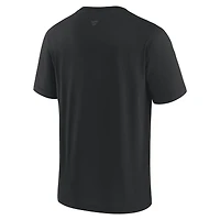 T-shirt épais Fanatics Boston Red Sox Black Out pour homme