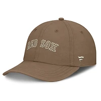 Casquette ajustable Fanatics marron Boston Red Sox Level Up Herth pour homme