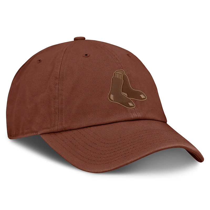 Casquette ajustable Fanatics marron Boston Red Sox pour homme