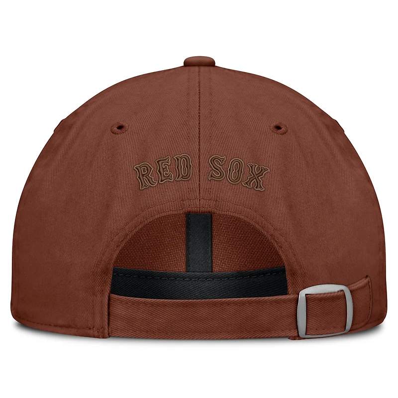 Casquette ajustable Fanatics marron Boston Red Sox pour homme