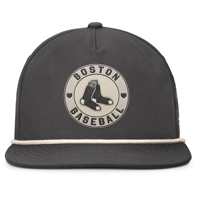 Men's Fanatics Charcoal Boston Red Sox Closer Adjustable Hat