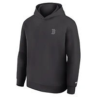 Men's Fanatics Charcoal Boston Red Sox Clutch Tri-Blend Hoodie
