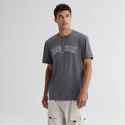 Men's Fanatics Charcoal Boston Red Sox Clutch Winning Edge T-Shirt
