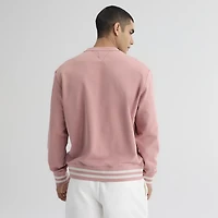 Sweat-shirt éponge emblématique Boston Red Sox rose délavé pour homme de Fanatics