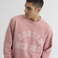 Men's Fanatics Faded Rose Boston Red Sox Iconic Terry Sweatshirt