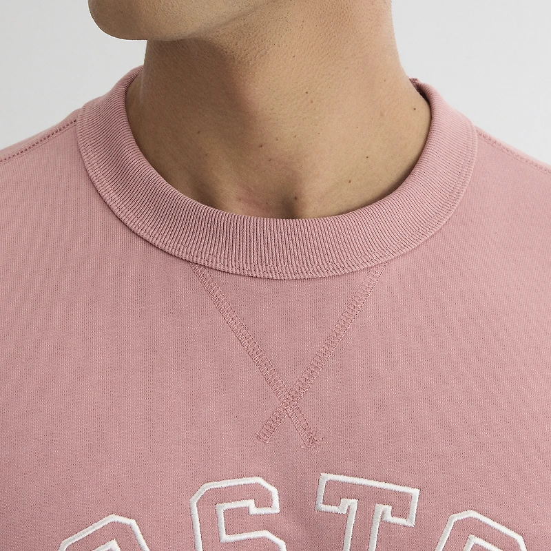 Men's Fanatics Faded Rose Boston Red Sox Iconic Terry Sweatshirt