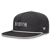 Casquette à pression Fanatics Graphite Boston Red Sox pour homme