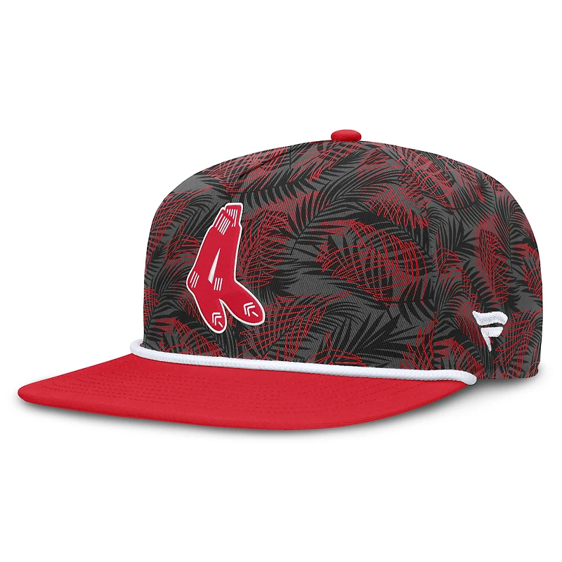 Men's Fanatics Gray/Red Boston Red Sox Spring Training Moon Golfer Adjustable Hat