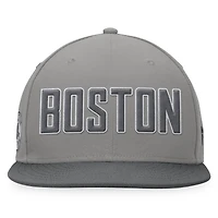 Casquette ajustée Dugout Boston Red Sox Fanatics pour hommes, gris