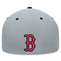 Men's Fanatics Gray Boston Red Sox Jersey Twill Fitted Hat