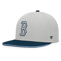 Men's Fanatics Gray Boston Red Sox Knuckleball Snapback Hat