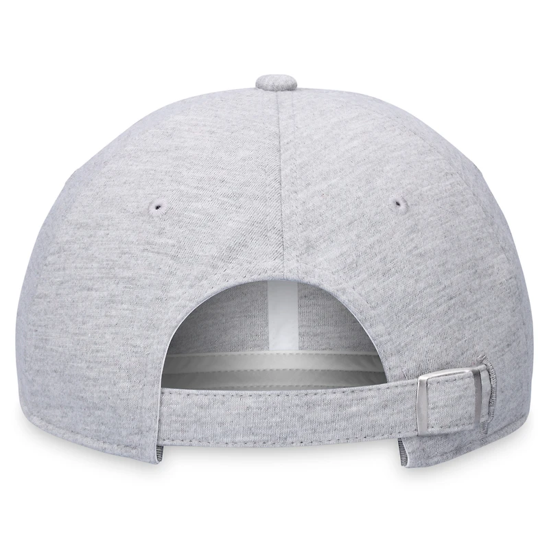 Men's Fanatics Gray Boston Red Sox Logo Adjustable Hat