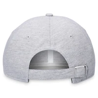 Men's Fanatics Gray Boston Red Sox Logo Adjustable Hat