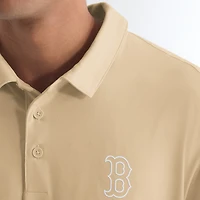 Men's Fanatics Khaki Boston Red Sox Clutch Polo