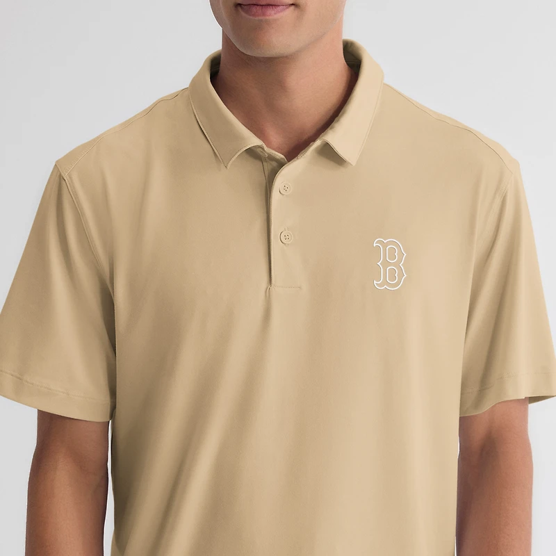 Polo à pochette kaki Boston Red Sox pour homme de Fanatics
