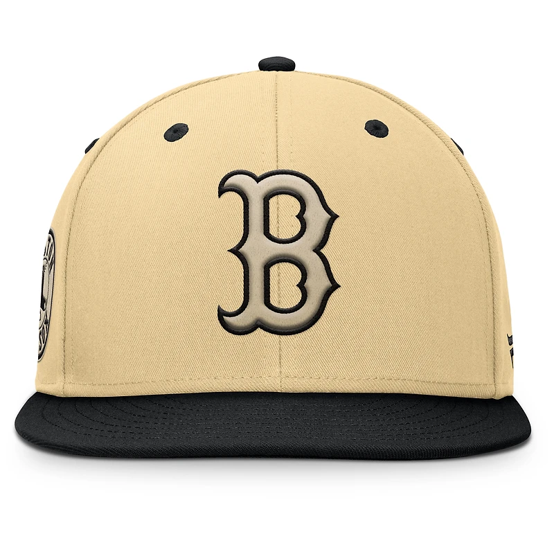 Casquette ajustable Fanatics kaki Boston Red Sox Duel pour homme