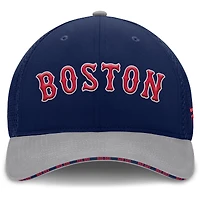 Casquette Fanatics Flex bleu marine/gris des Boston Red Sox pour homme