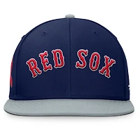 Men's Fanatics  Navy/Gray Boston Red Sox Yard Fitted Hat