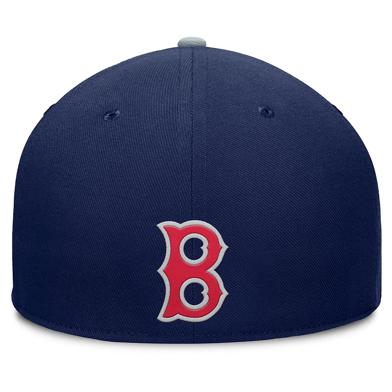 Men's Fanatics  Navy/Gray Boston Red Sox Yard Fitted Hat