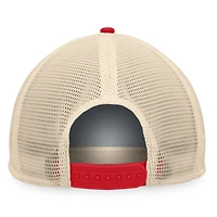 Men's Fanatics Navy/Red Boston Red Sox Cooperstown Collection Talley Foam Trucker Snapback Hat