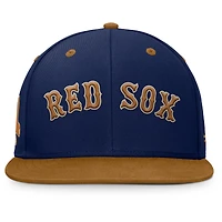 Men's Fanatics Navy/Tan Boston Red Sox Splinter Fitted Hat