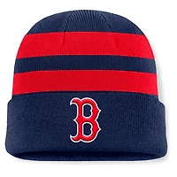 Men's Fanatics Navy Boston Red Sox Baseline Cuffed Knit Hat