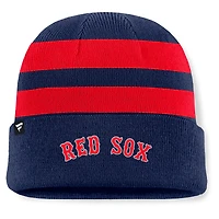 Men's Fanatics Navy Boston Red Sox Baseline Cuffed Knit Hat
