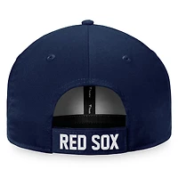 Casquette réglable Fanatics Navy Boston Red Sox Cooperstown Collection Core pour hommes