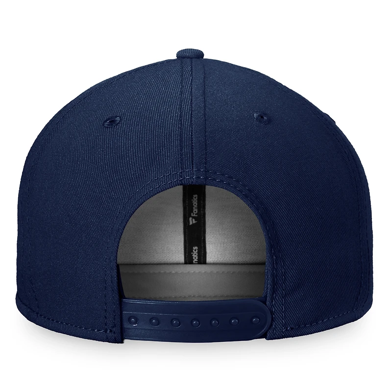 Casquette Snapback Fanatics Navy Boston Red Sox Cooperstown Collection Core pour hommes
