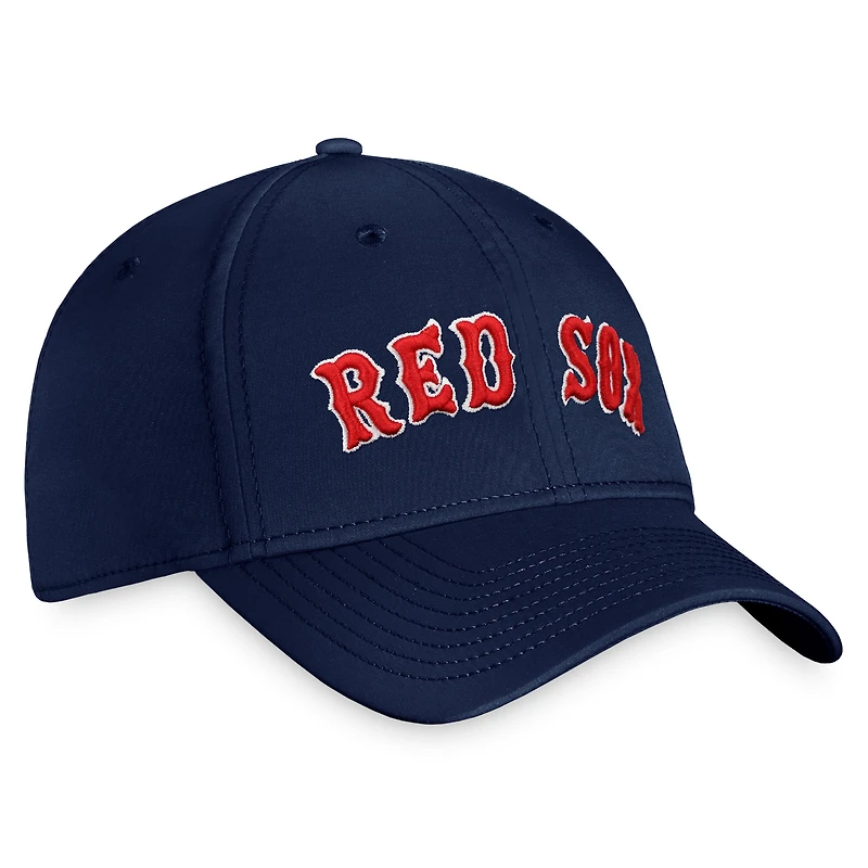 Casquette Fanatics Navy Boston Red Sox Cooperstown Core Flex pour hommes