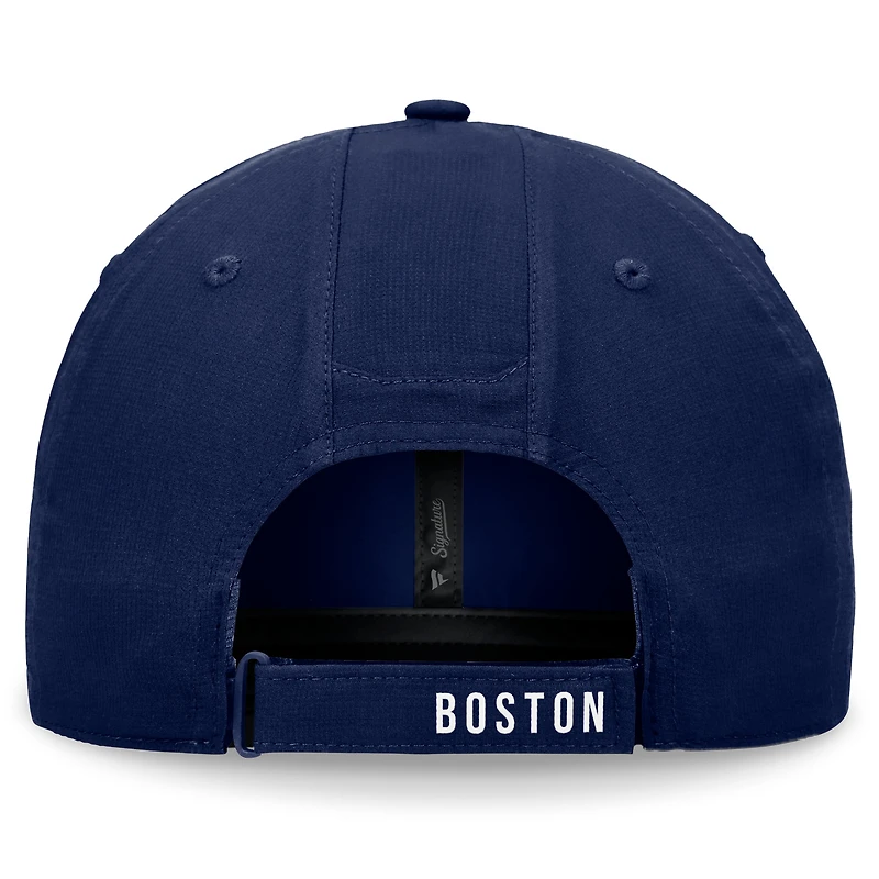 Men's Fanatics Navy Boston Red Sox Front Office Ripstop Unstructured Adjustable Hat
