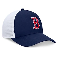 Men's Fanatics Navy Boston Red Sox Fundamental A-Frame Adjustable Hat