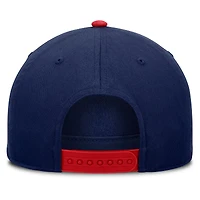 Casquette ajustable à deux coutures Fanatics bleu marine Boston Red Sox pour homme