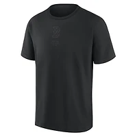 T-shirt épais Fanatics New York Mets Black Out pour homme