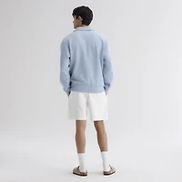 Men's Fanatics Sky Blue Boston Red Sox Iconic Terry Quarter-Zip Sweatshirt