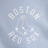 Men's Fanatics Sky Blue Boston Red Sox Iconic Terry Quarter-Zip Sweatshirt