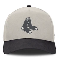 Men's Fanatics Stone/Graphite Boston Red Sox Wonder A-Frame Adjustable Hat